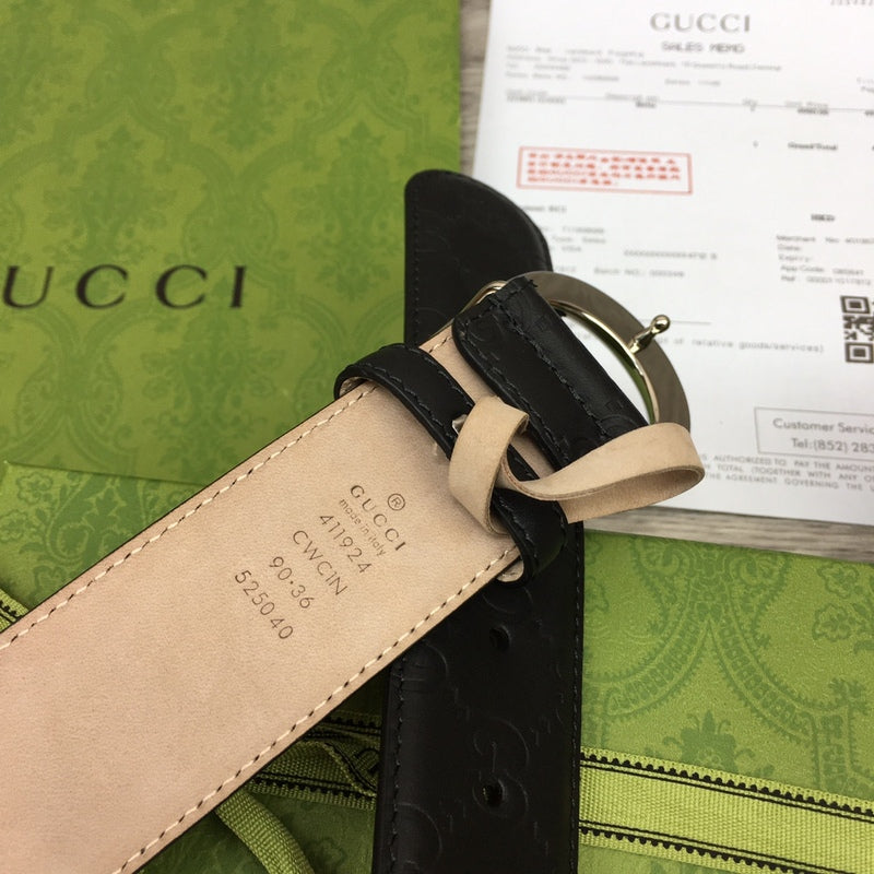 GBL4 Real leather wide 4.0cm have 95-125cm total long with packing