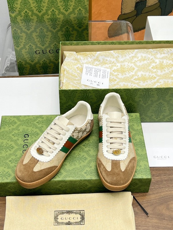 OGS41 Leather Women 35-42 And Men 40-46 Shoes With box