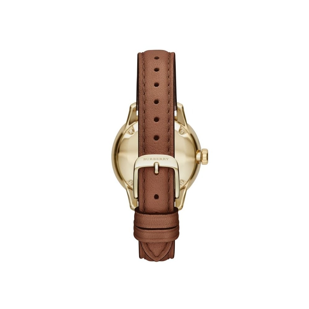 Burberry The Classic Ladies Gold Brown Watch - product view 2