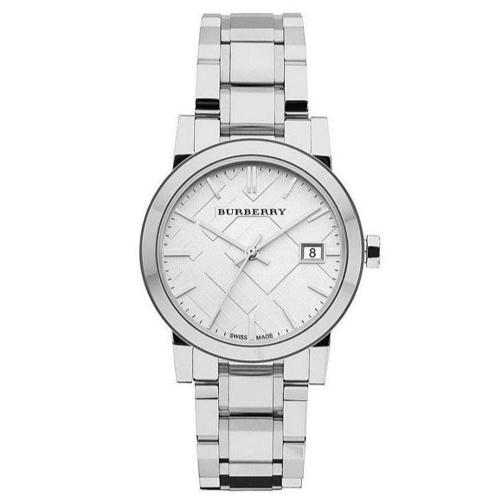 Burberry Ladies The City Silver 34mm Watch - product view 1