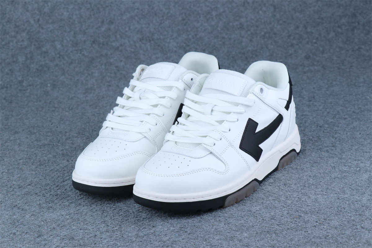 Off-White Out of Office Sneakers 'Black White Blue' - product view 16