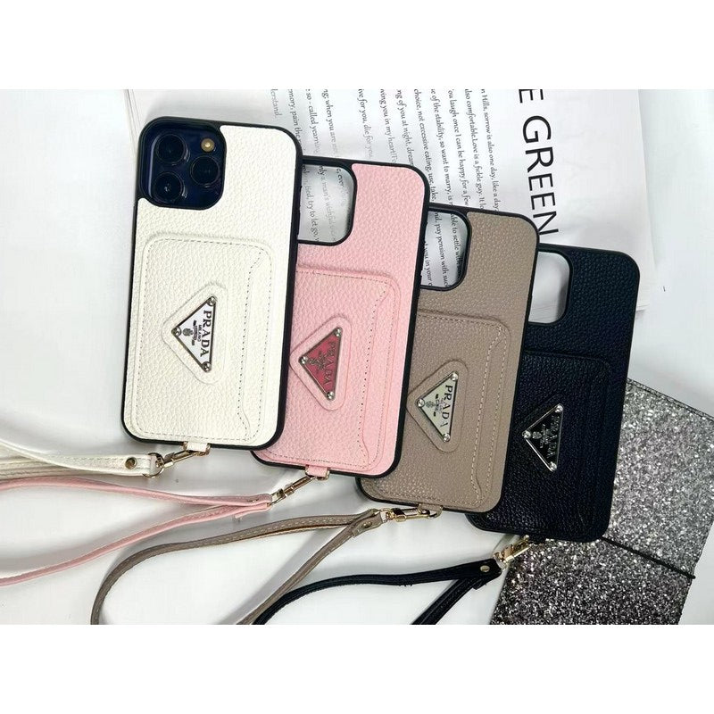 Four Colors Card Bag iPhone Case - product view 1