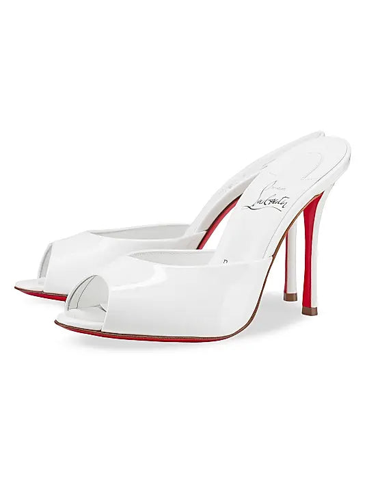 Me Dolly 100MM Leather Mules - product view 3