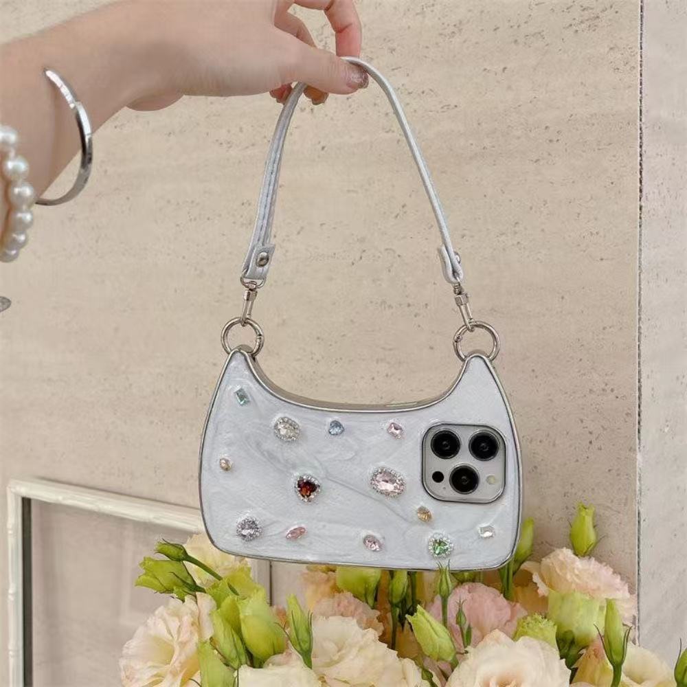 Celeste Jeweled Handbag iPhone Case - product view 4