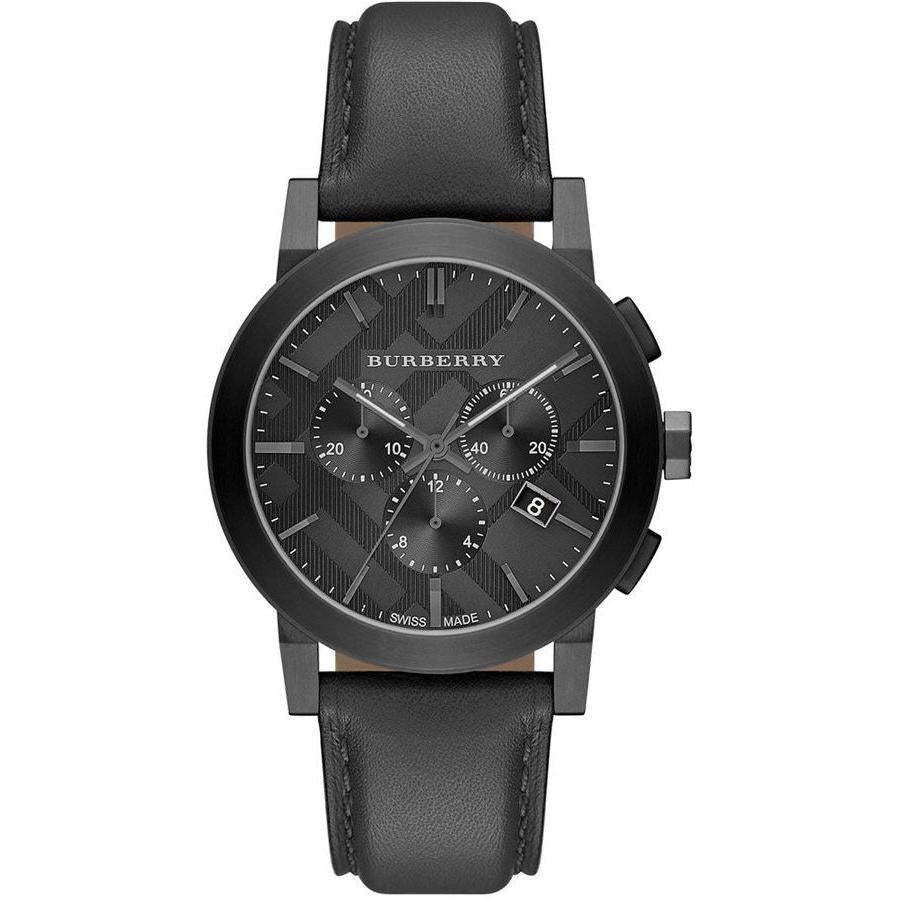 Burberry Men's The City Black Chronograph 42mm Watch - product view 3