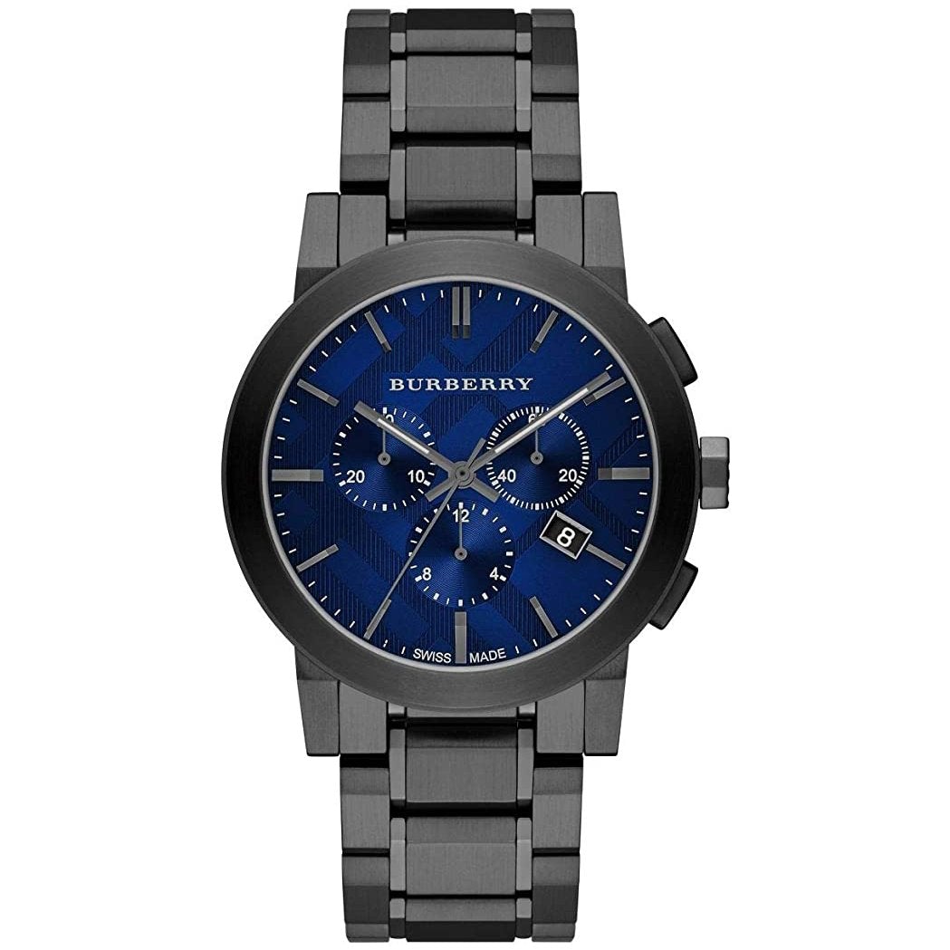 Burberry Men's Gunmetal Gray Chronograph 42mm Watch - product view 1
