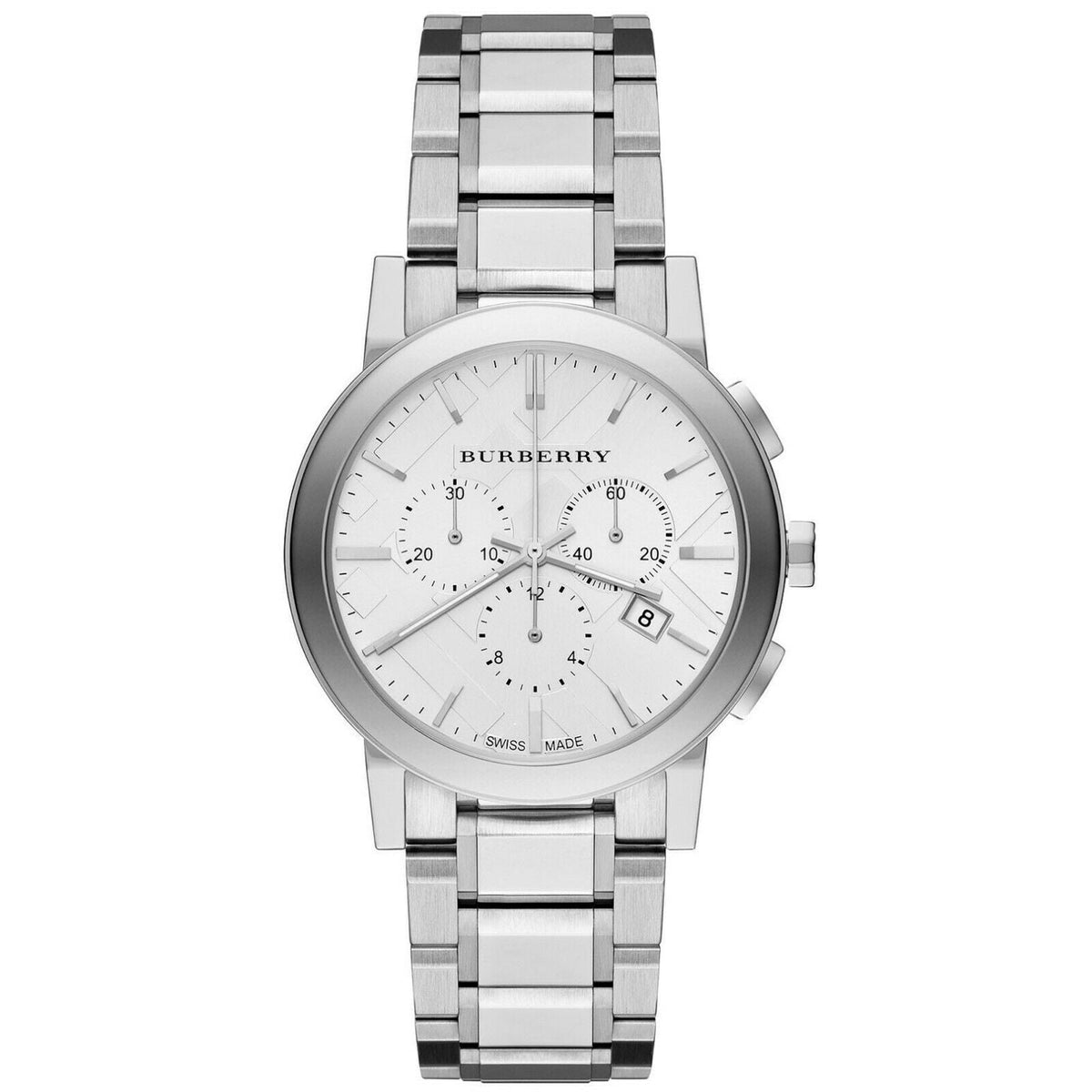 Burberry The City Silver Chronograph 38mm Watch - product view 1