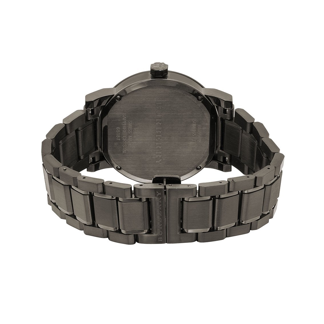 Burberry Men's Gunmetal Grey Chronograph 42mm Watch - product view 2