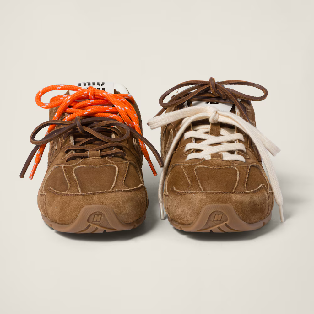 530SL Leather and Mesh Sneakers - product view 7