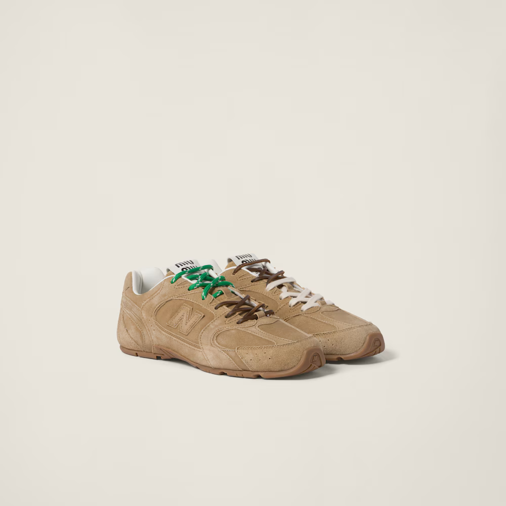530SL Leather and Mesh Sneakers - product view 3