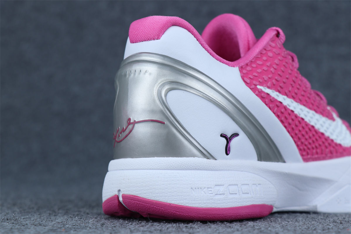 Nike Zoom Kobe 6 Protro Kay Yow 'Think Pink' (2021) Sneakers - product view 6