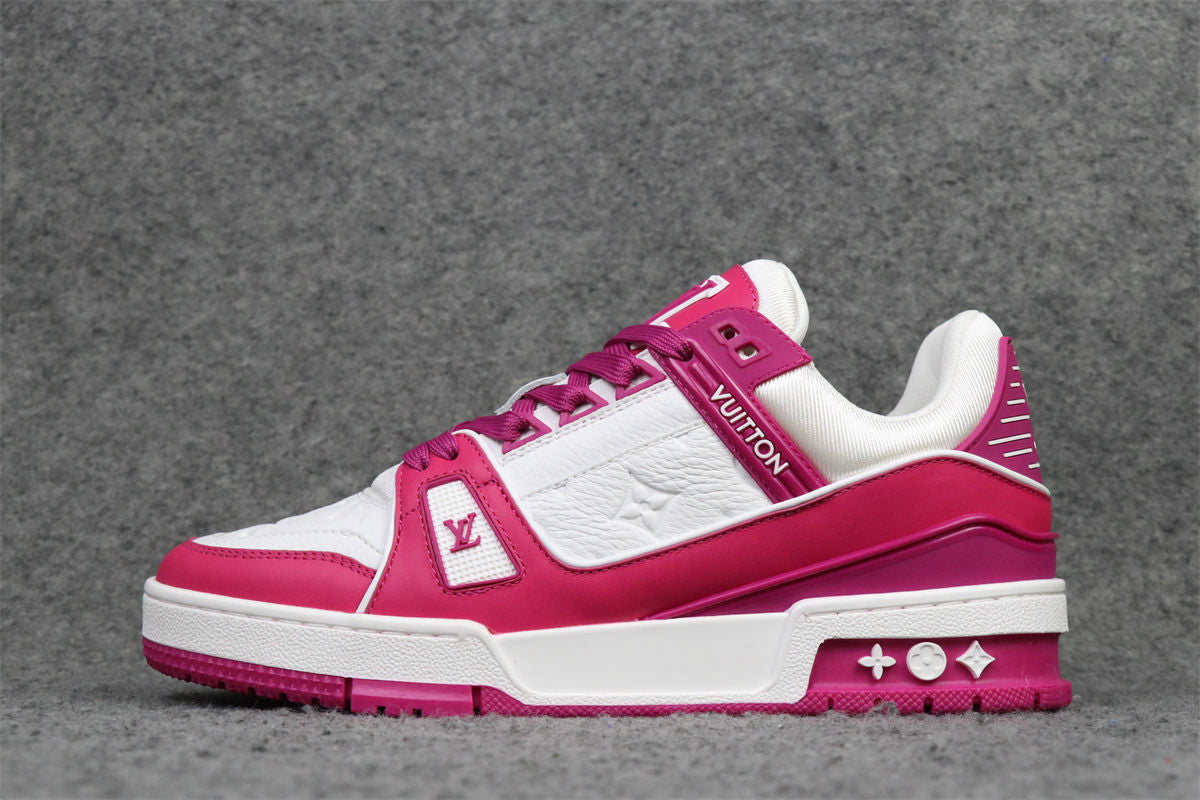 WMNS LV Trainer Sneakers 'Fuchsia' - product view 1