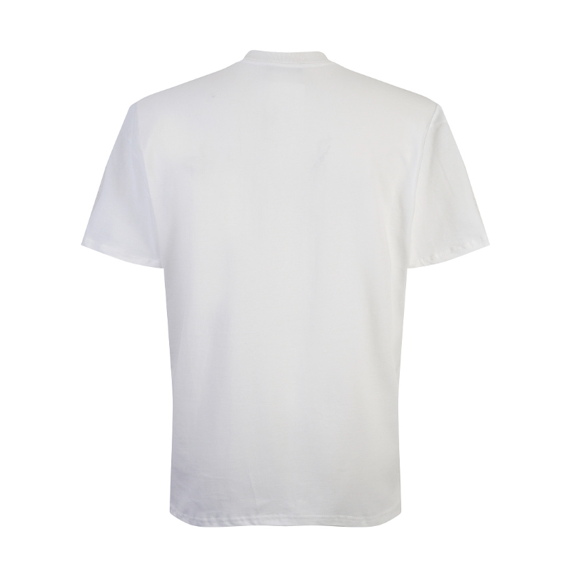 LVC168 New men's and women's summer pure cotton embroidered top T-shirt clothing