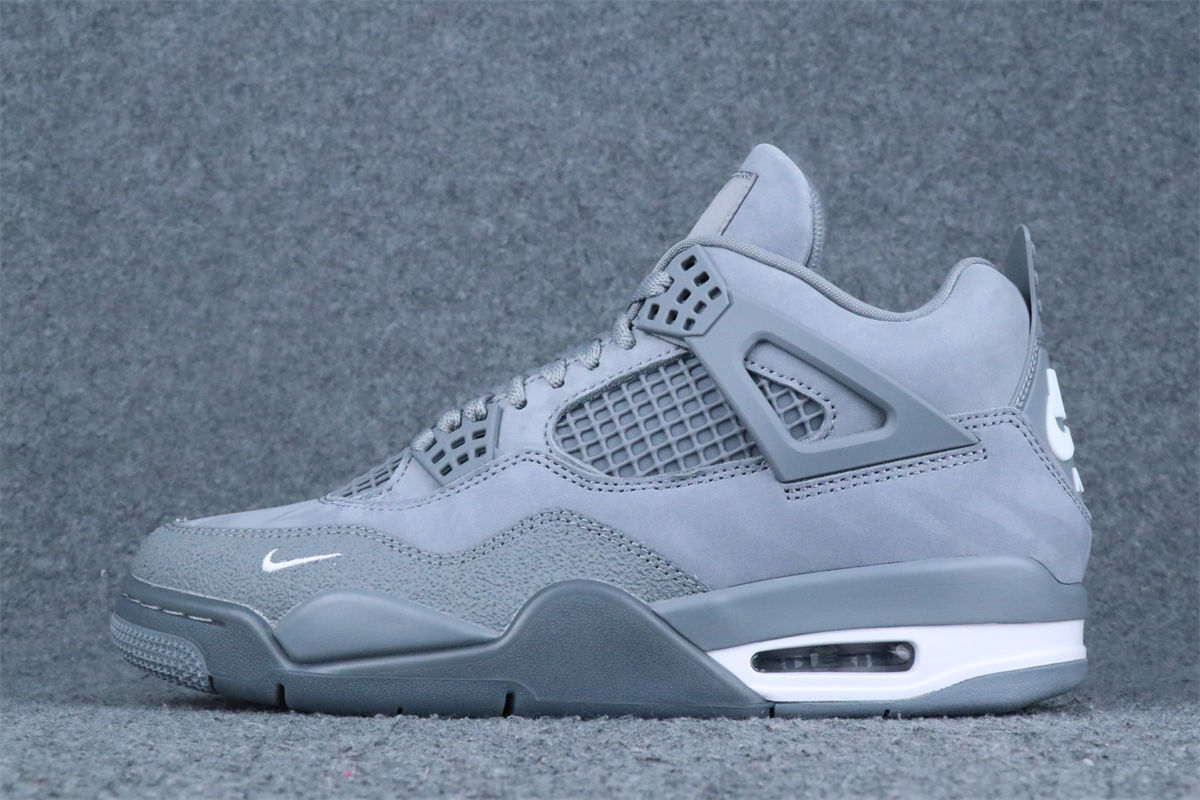 (Custom) Jordan 4 Retro OG SP Brick by Brick "Grey" Sneakers - product view 1