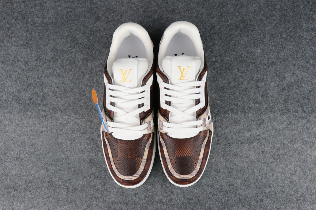 LV Trainer #54 Damier Ebene Multi Sneakers - product view 13