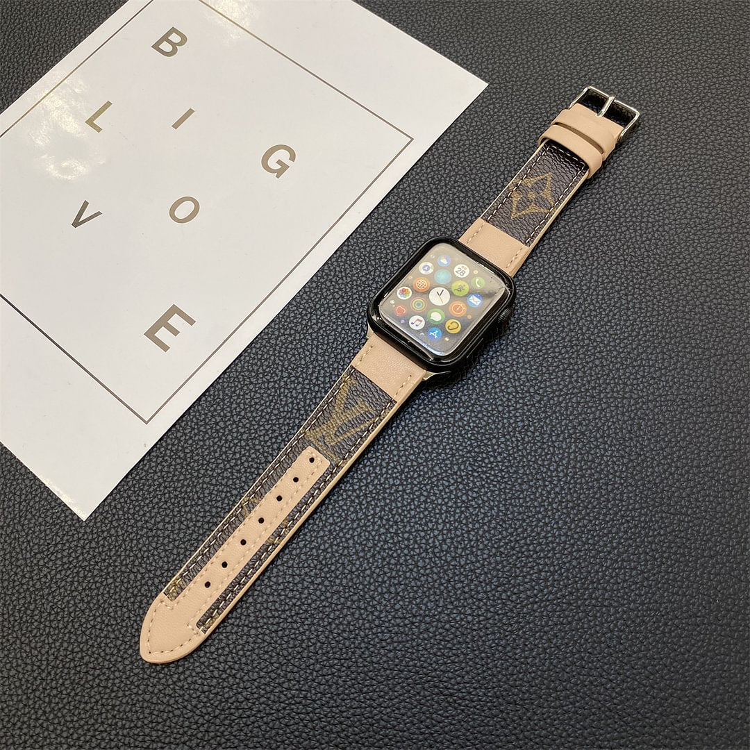 APPLE WATCH STRAP STITCHING MONOGRAM LEATHER - product view 2