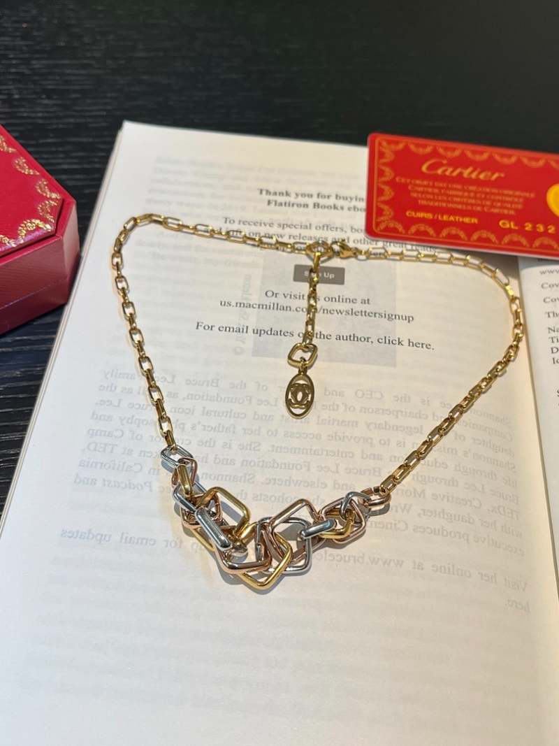 X734   Men's and women's titanium steel necklace jewelry