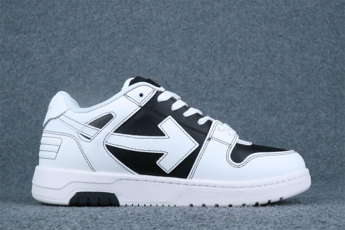 Off-White Out of Office Sneakers 'White Black' - product view 2