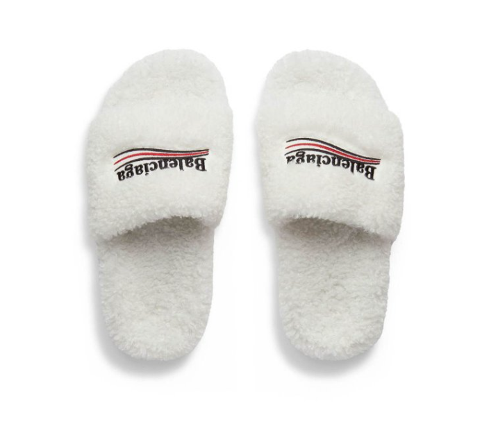 Furry Slide Sandal - product view 6