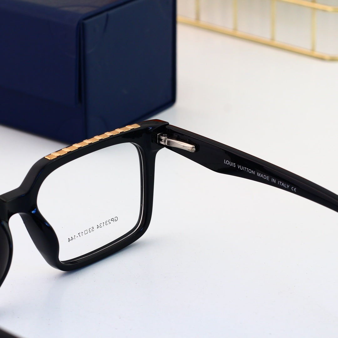Metal-Rimmed Square Glasses - product view 2