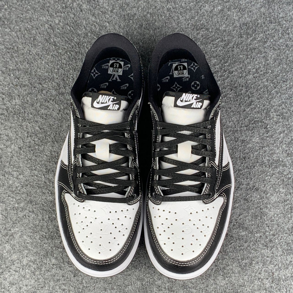 (Custom) Air Jordan 1 Sneakers 'Midnight Opulence' - product view 2
