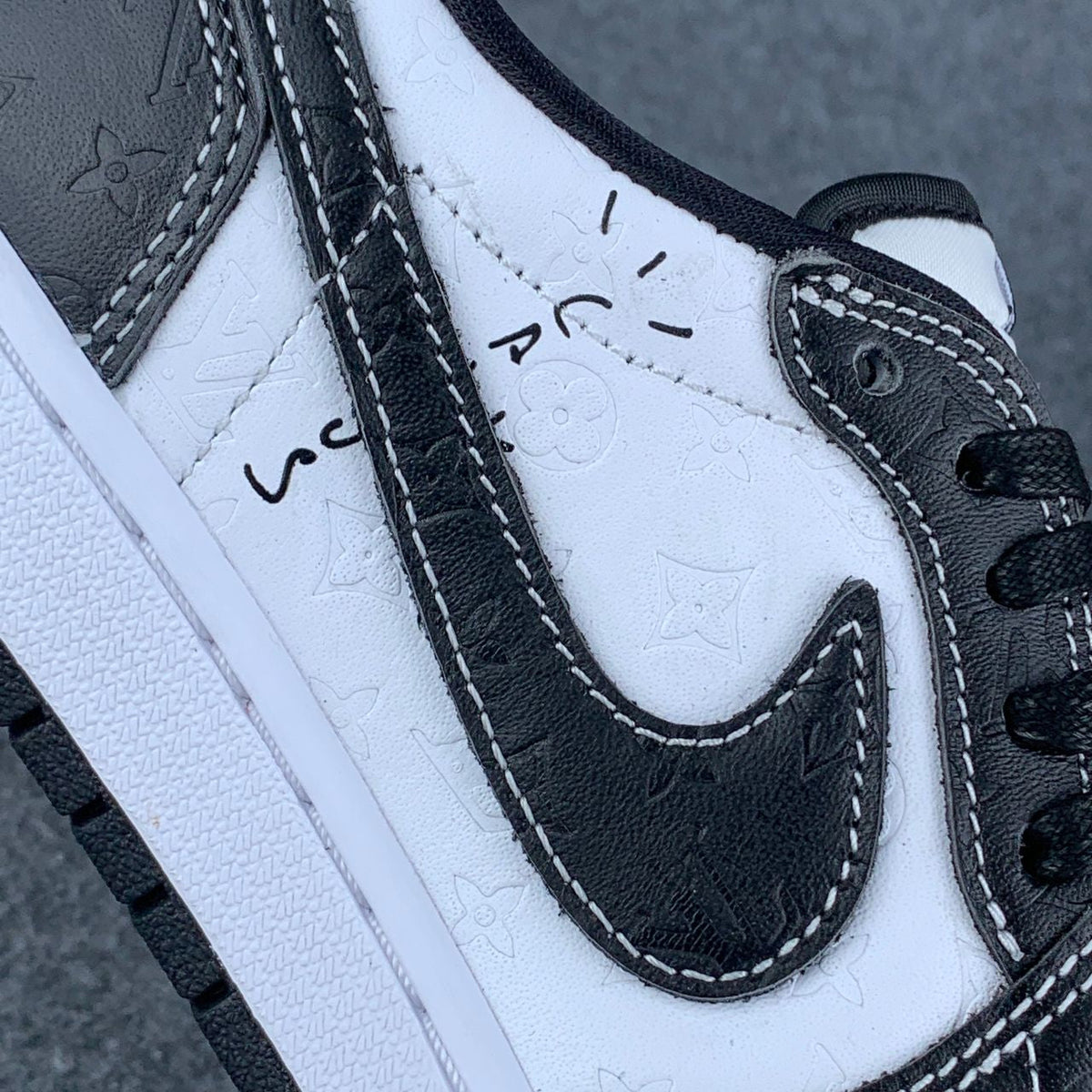 (Custom) Air Jordan 1 Sneakers 'Midnight Opulence' - product view 8