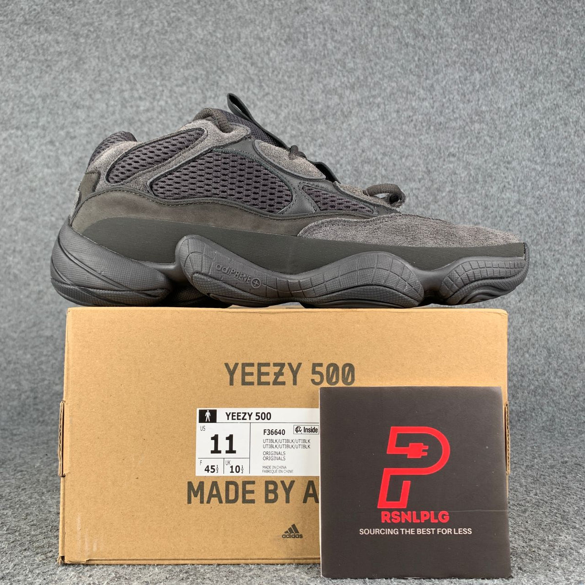 Yeezy 500 Sneakers 'Utility Black' - product view 1