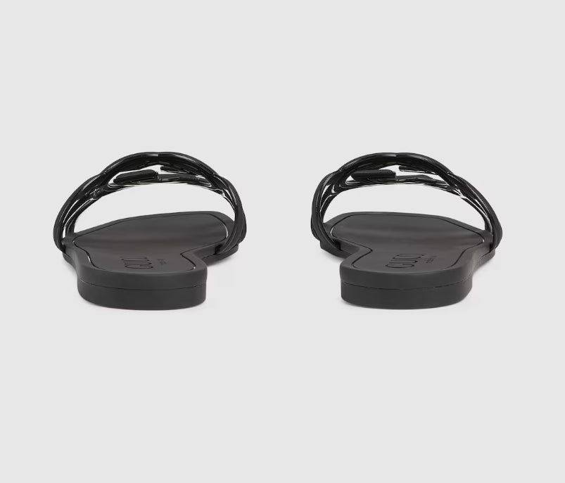 Minimal Luxe Double G Logo Slides - product view 6
