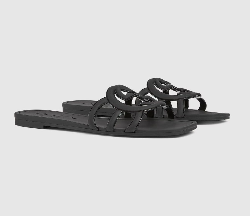 Minimal Luxe Double G Logo Slides - product view 8