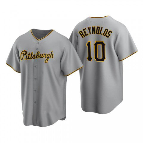 Baseball Jersey | ittsburgh Pirates #10 Bryan Reynolds Gray Road Cool - image 1