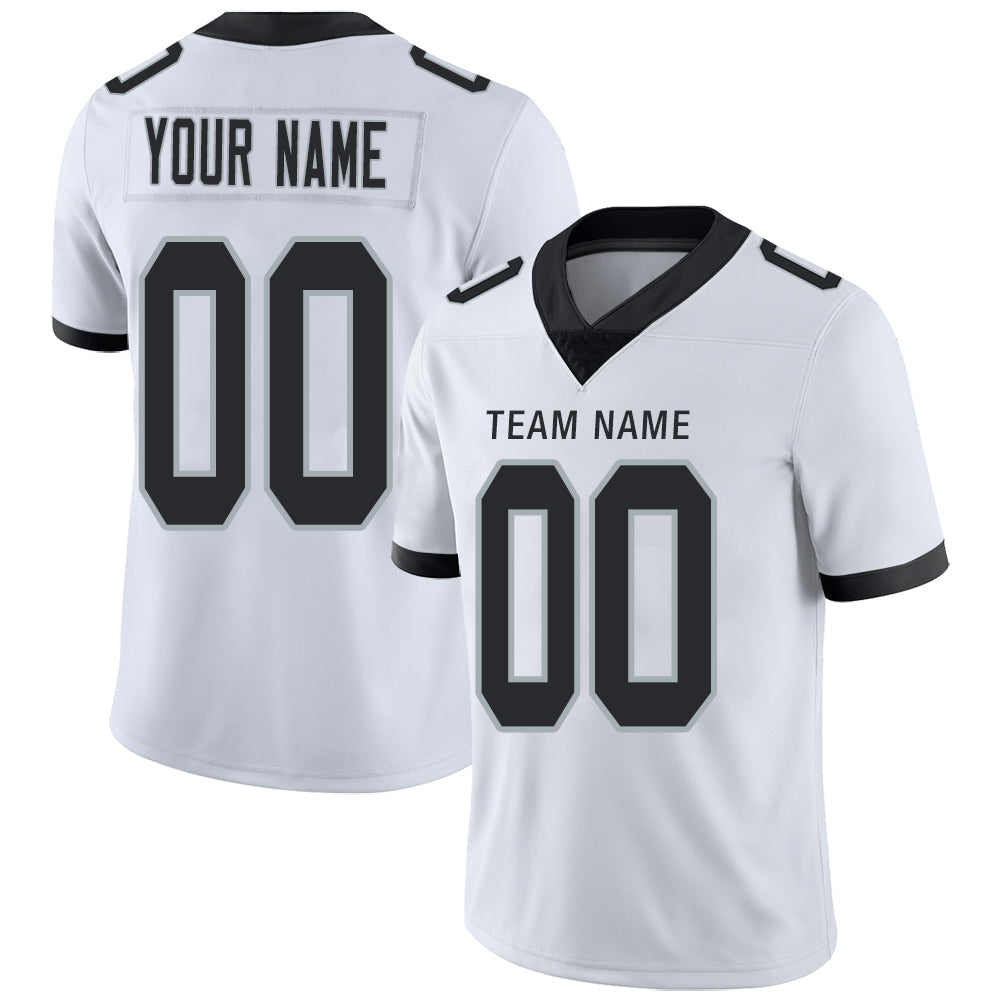 American Football Jersey | Custom L.Raiders Stitched American Football Jerseys Personalize Birthday Gifts White Jersey - image 1