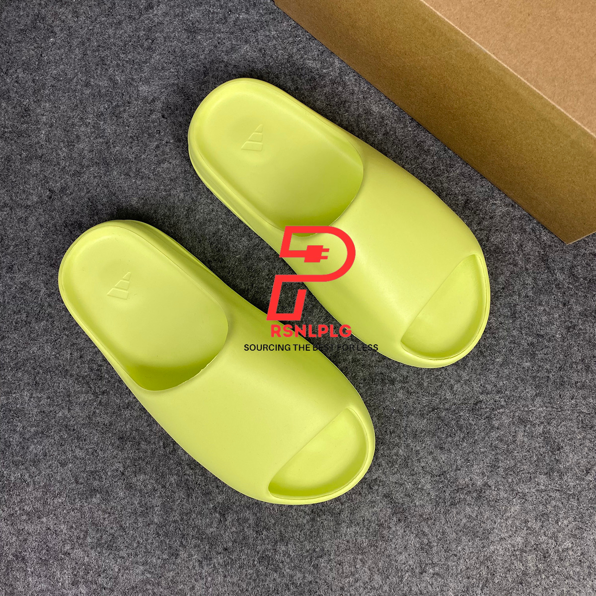 Yeezy Slides 'Glow Green' - product view 11